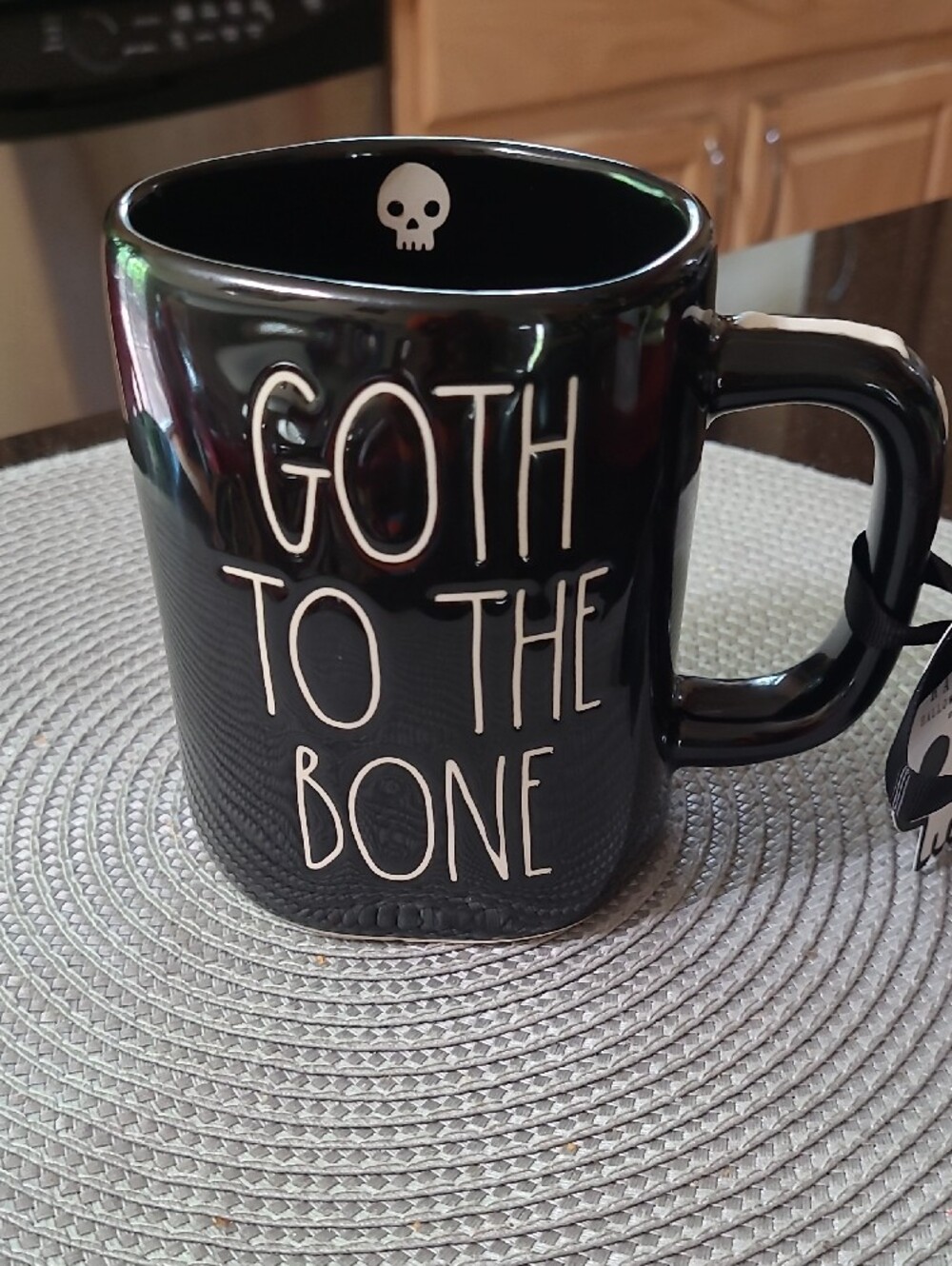 Rae Dunn Halloween Goth Mug
